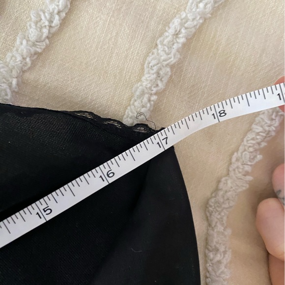 Vintage black midi slip dress - Picture 7 of 8